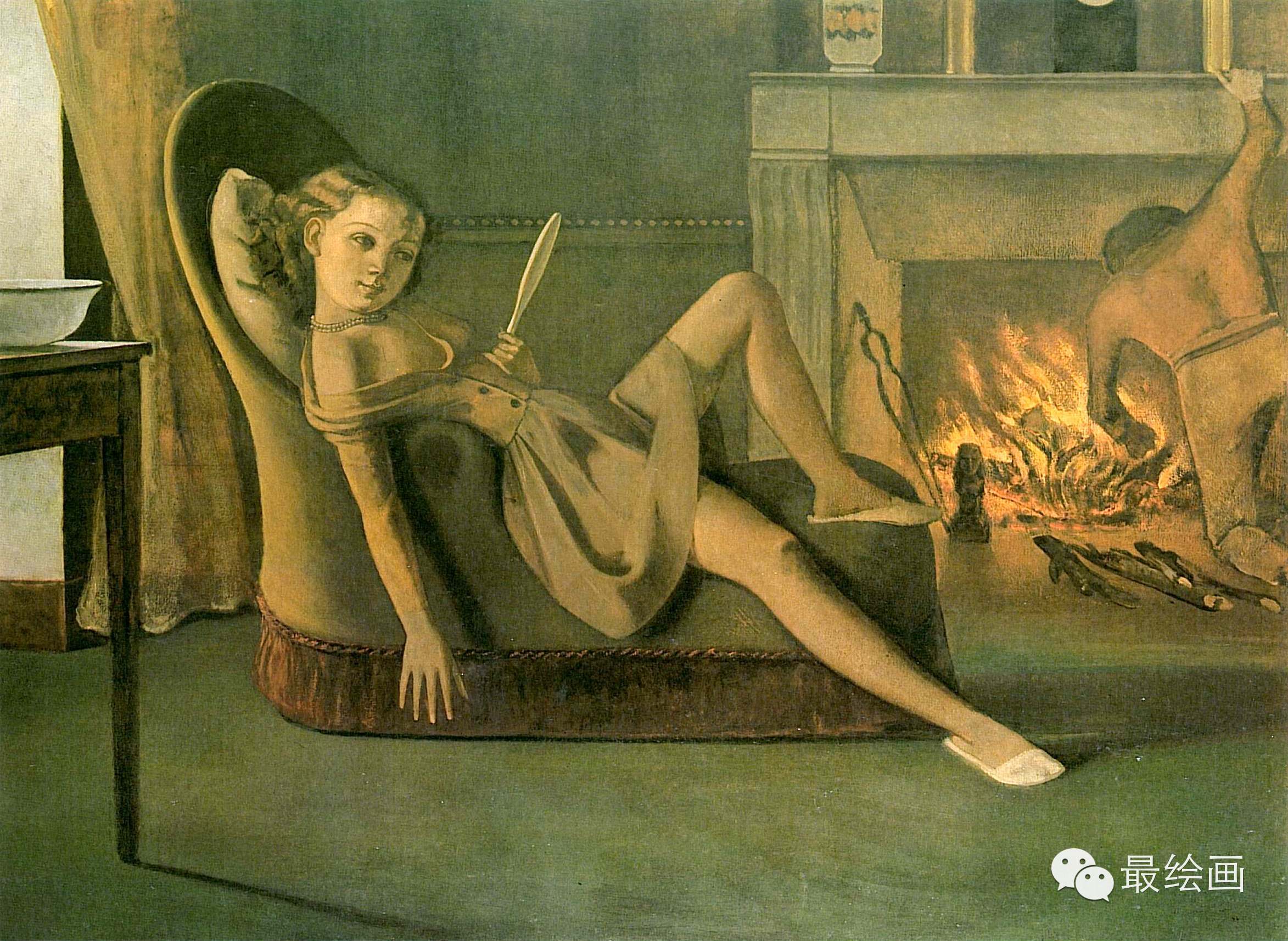 少女之父~~~世界油画大师巴尔蒂斯作品欣赏