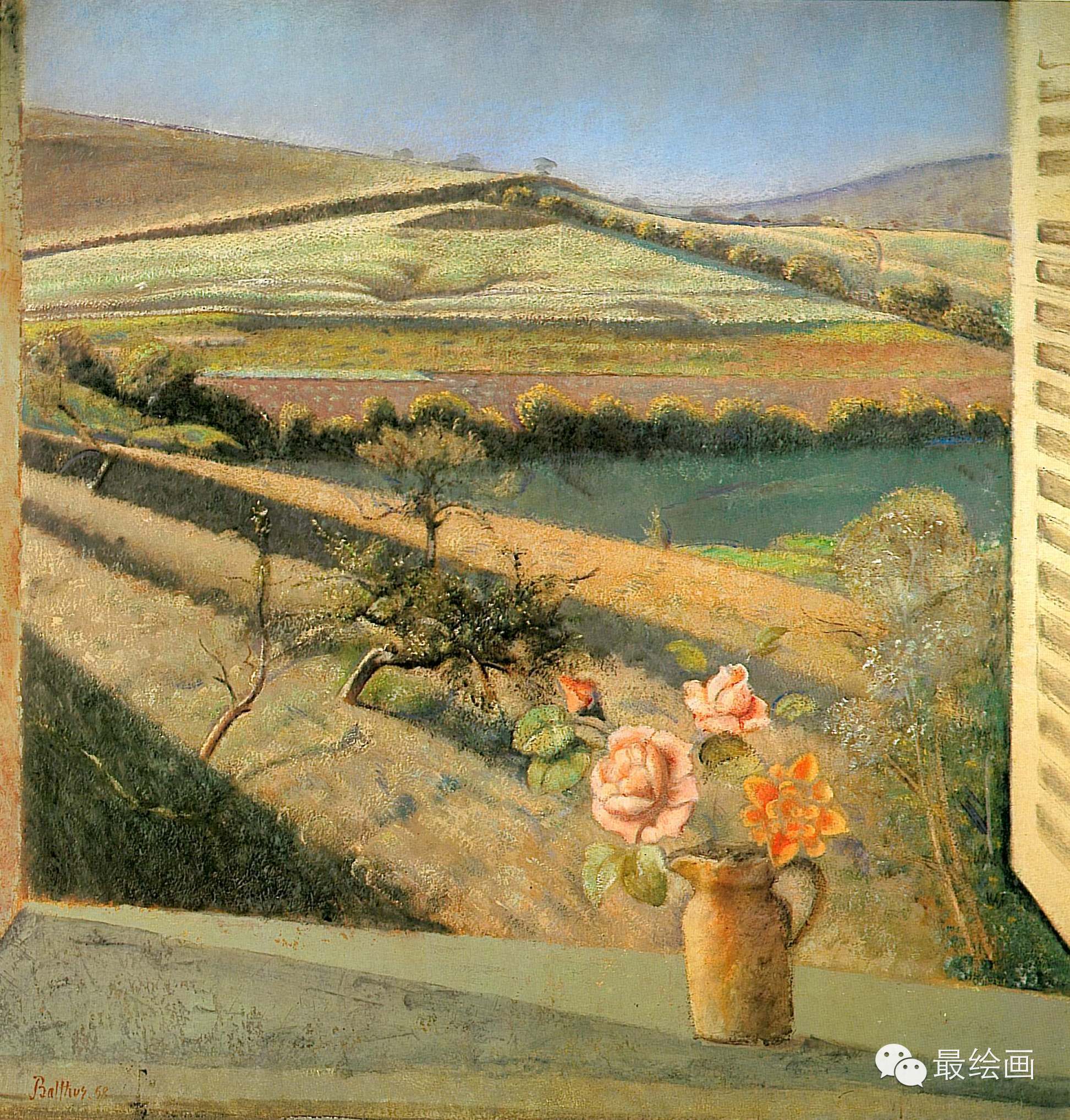 少女之父~~~世界油画大师巴尔蒂斯作品欣赏