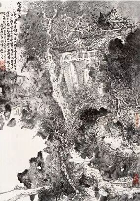 调朱研墨，意兴喷发——品评著名画家常朝晖的山水画哲学