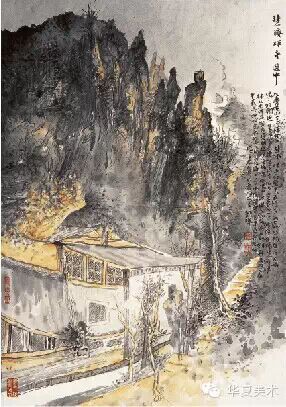 调朱研墨，意兴喷发——品评著名画家常朝晖的山水画哲学