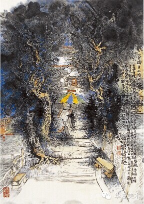 调朱研墨，意兴喷发——品评著名画家常朝晖的山水画哲学