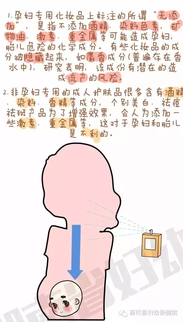 [孕产妇保健] 怀孕期间能不能用化妆品?-怀孕期