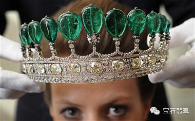 【珠宝知识】世界最贵祖母绿皇冠拍出8300多万天价 【珠宝知识】世界最贵祖母绿皇冠拍出8300多万天价