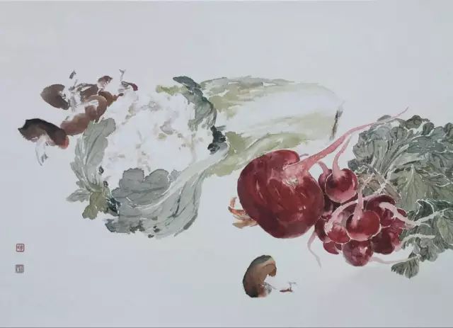 没骨画作品欣赏,太美了,不转后悔(3)