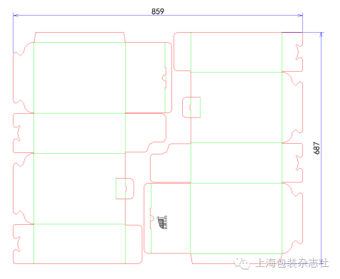 包装盒展开图详解尺寸平面图_包装盒展开图带尺寸_包装盒详细尺寸