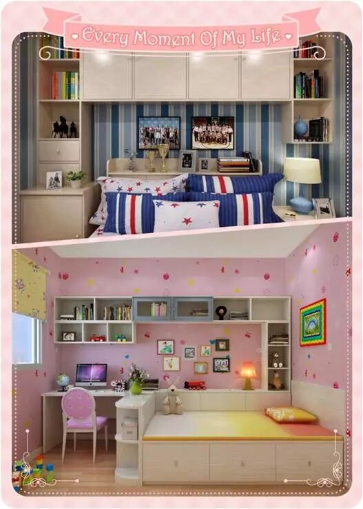 二胎时代来临,酱紫的儿童房做到 “女子”事成双!-怀孕期