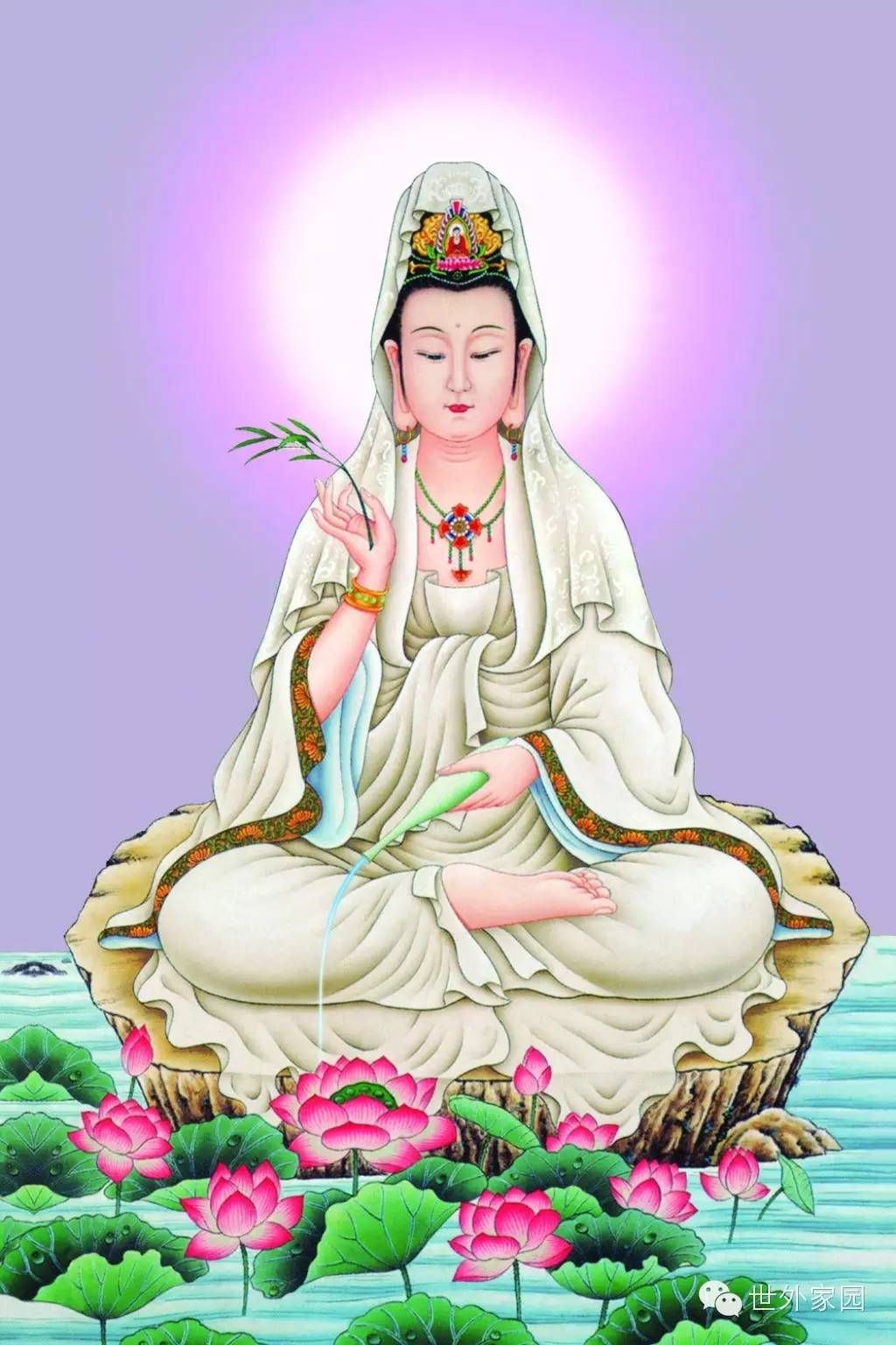 观音菩萨来接我了妈妈双盘而去异香满室