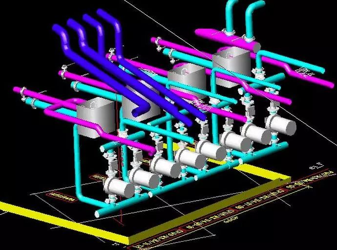 技术 三维配管形象立体详解