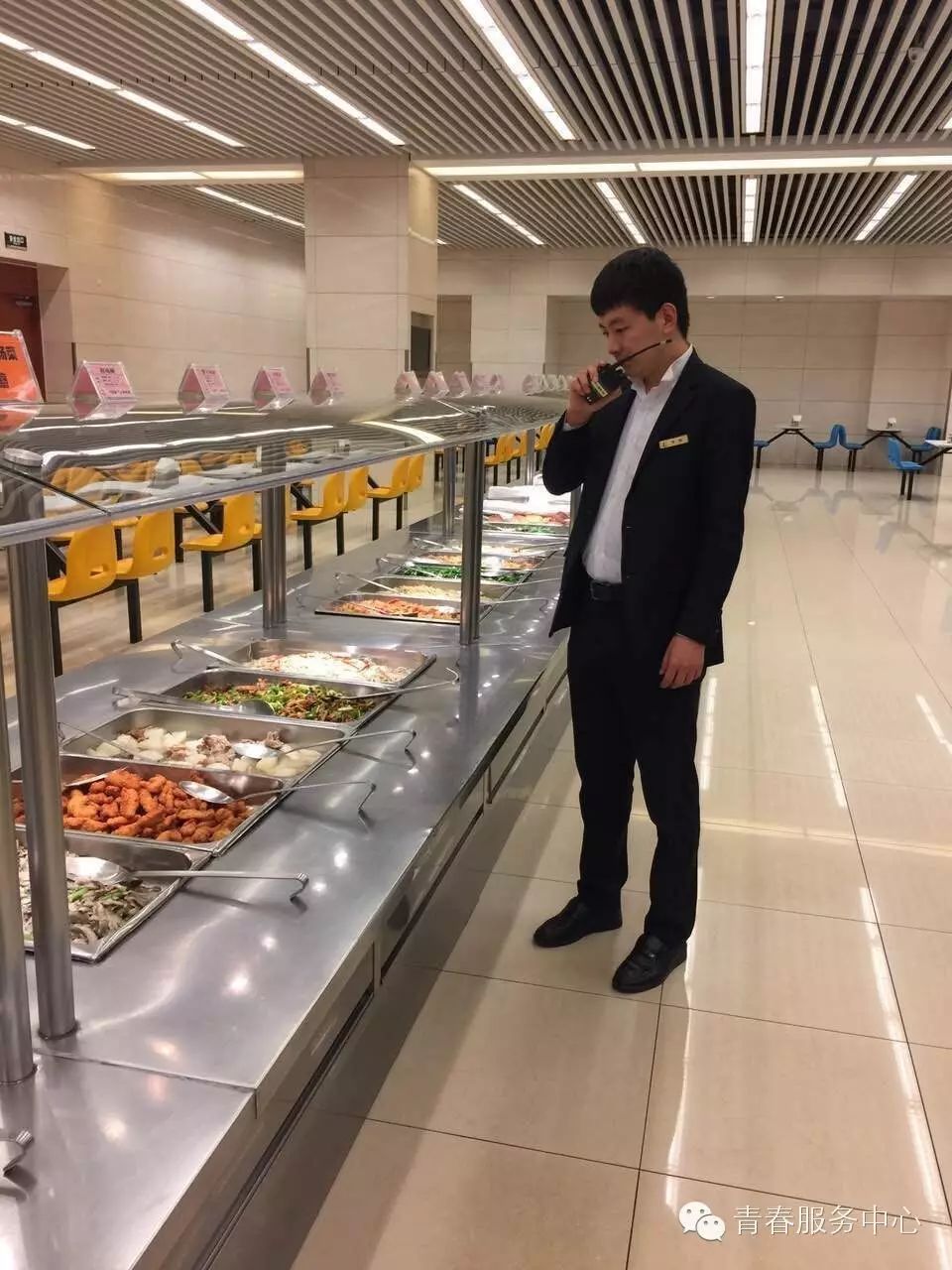 最美员工候选人——餐饮处  李健