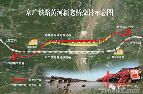 54岁京广郑州黄河铁路桥将退役