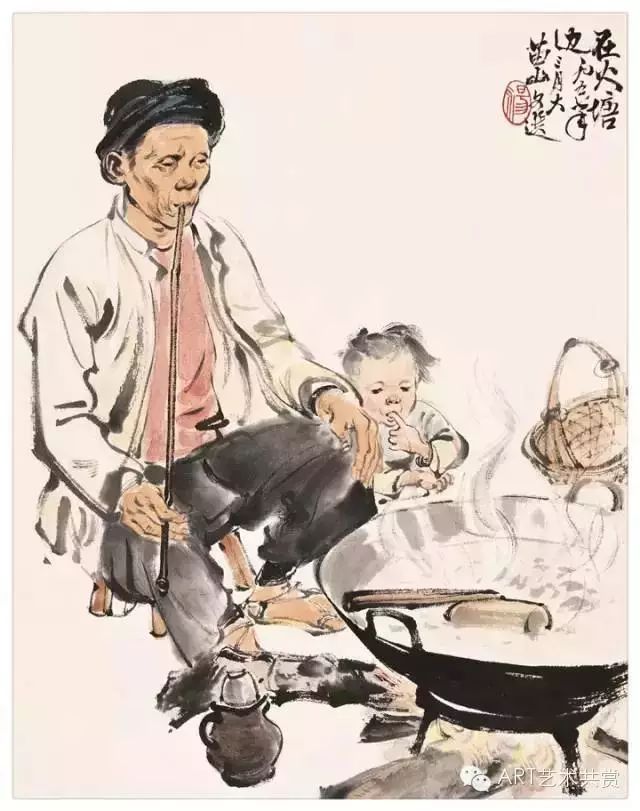 汤文选——58年前的现代人物画写生