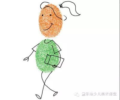儿童画画童乐绘微创意手指画发挥孩子无穷的想象力与创造力