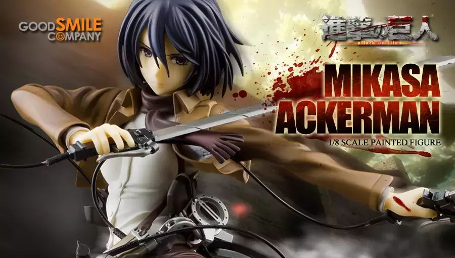 【模玩评测】gsc 1/8 scale pf mikasa ackerman「三笠·阿克曼」