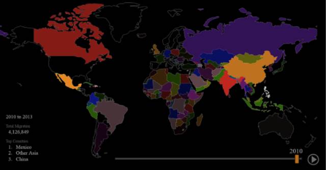 可视化脑洞|十五个数据可视化的奇妙例子
