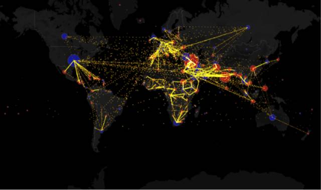 可视化脑洞|十五个数据可视化的奇妙例子