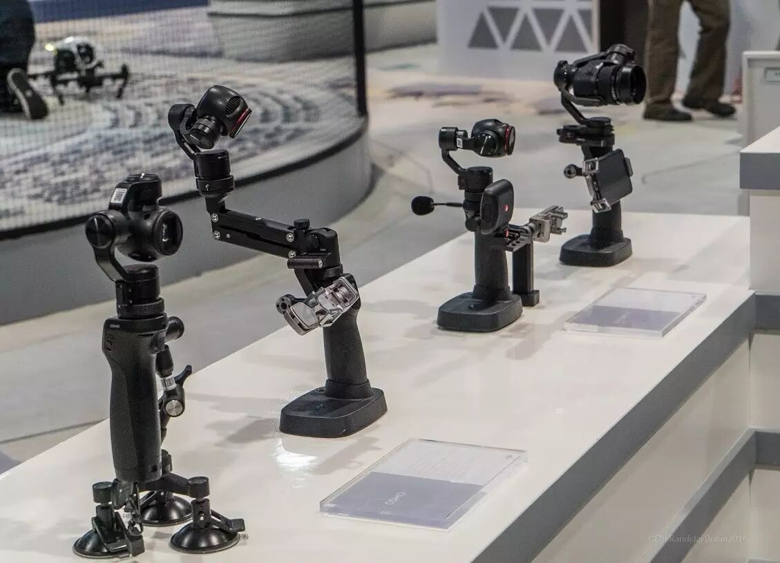 4月，大疆?dāng)y多款新品到美國拉斯維加斯溜達了一圈！