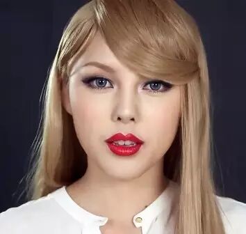 堪比整容的逆天化妆教程!PONY仿妆TaylorSwift霉霉