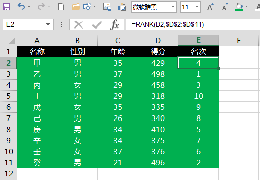 excel數(shù)據(jù)排序的常用方式有哪些