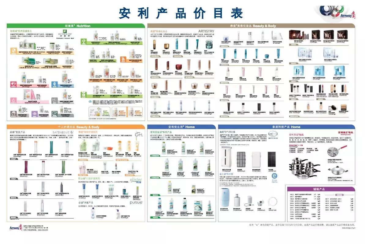 机"惠"来了, 下单就送"安利产品价目表"海报!