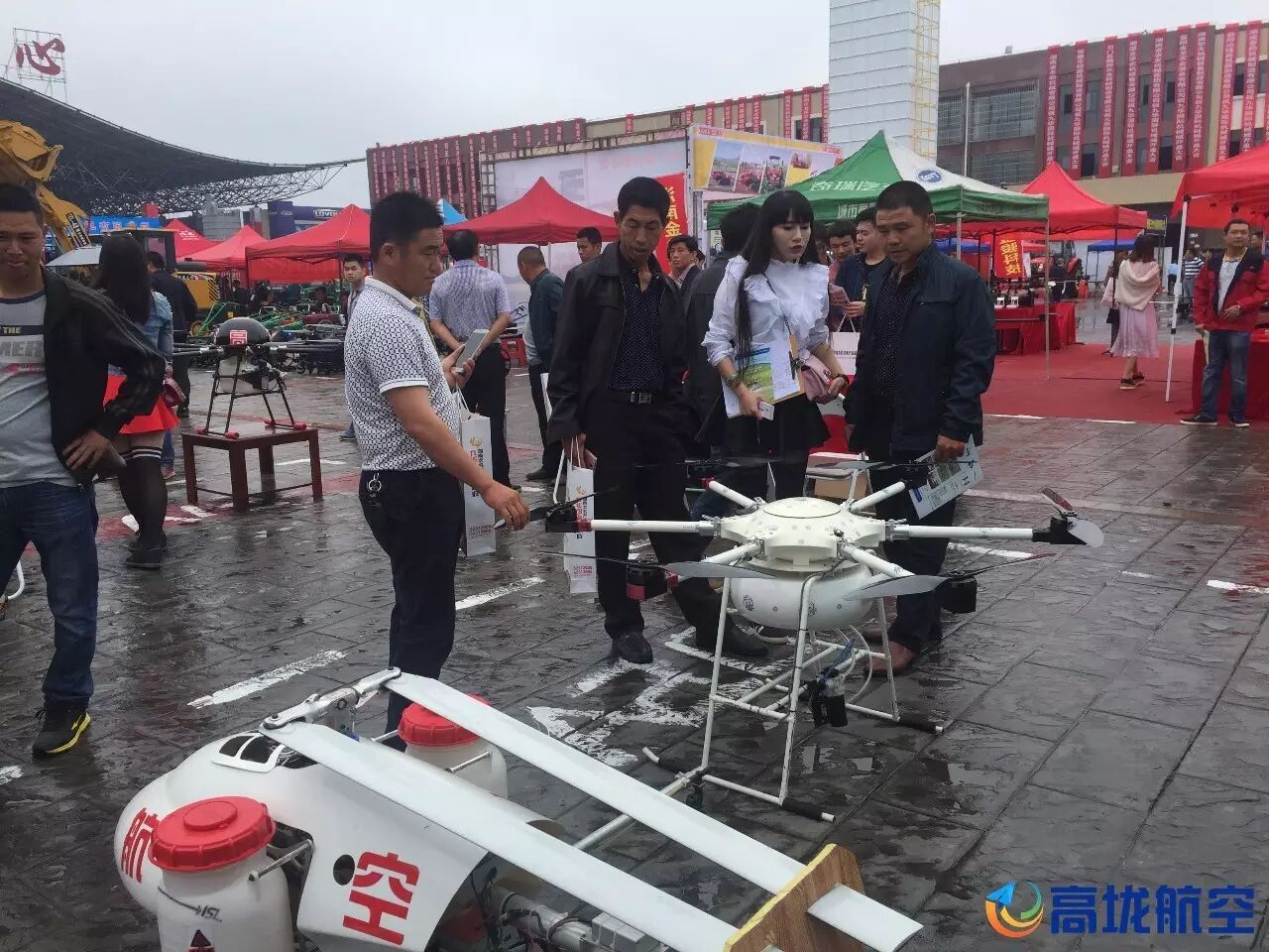高垅航空亮相第五屆中南農(nóng)機機電產(chǎn)品展