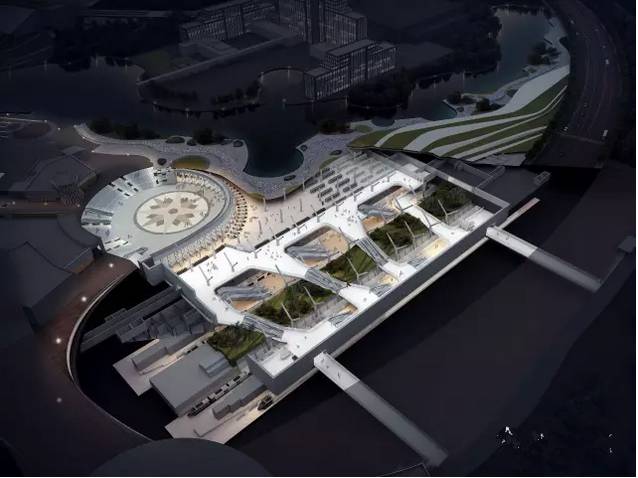 曝光：通州环球影城地铁站六大效果图