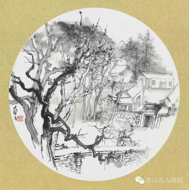 著名画家贾荣志先生山水写生作品欣赏