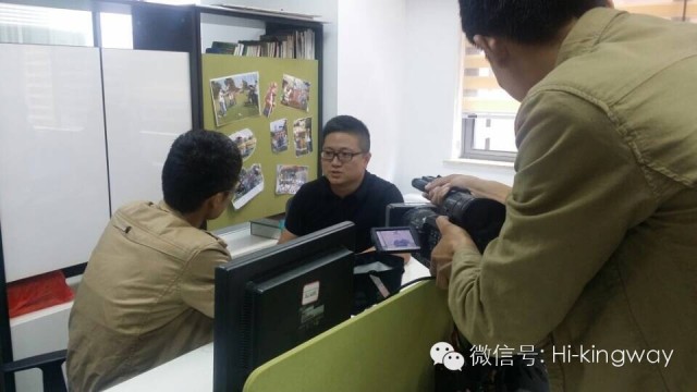 【围观】金华电视台来访金威国际啦! - kingwayschool - 【围观】金华电视台来访金威国际啦! - kingwayschool -