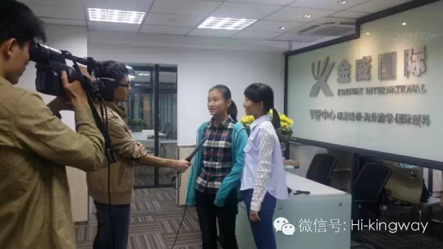 【围观】金华电视台来访金威国际啦! - kingwayschool - 【围观】金华电视台来访金威国际啦! - kingwayschool -