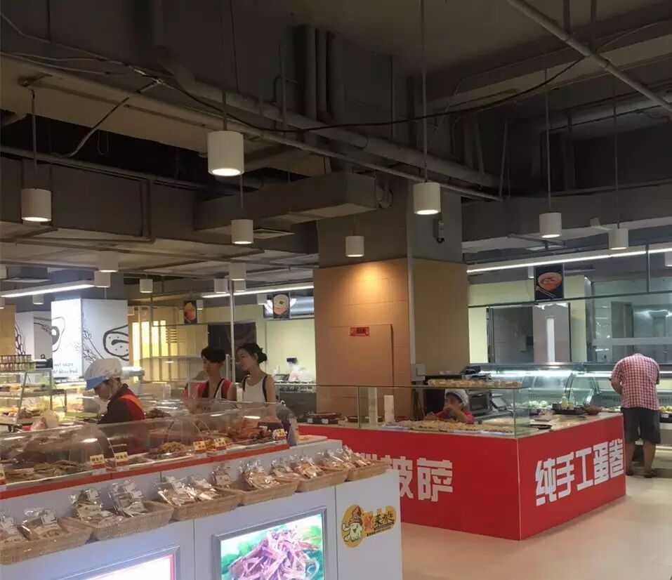 “西”游记之实地调研超市照明新用法