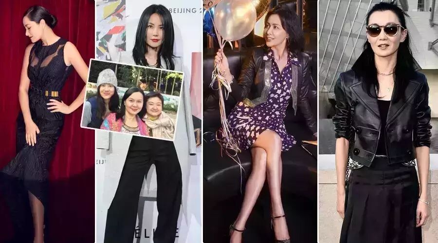 瞿颖与老同学合照脸圆身材却不差!刘嘉玲王菲40多岁女星...