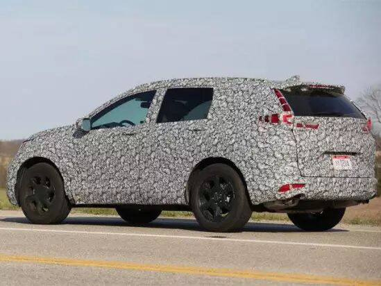 本田新一代CR-V尺寸升級(jí) 搭載1.5T發(fā)動(dòng)機(jī)