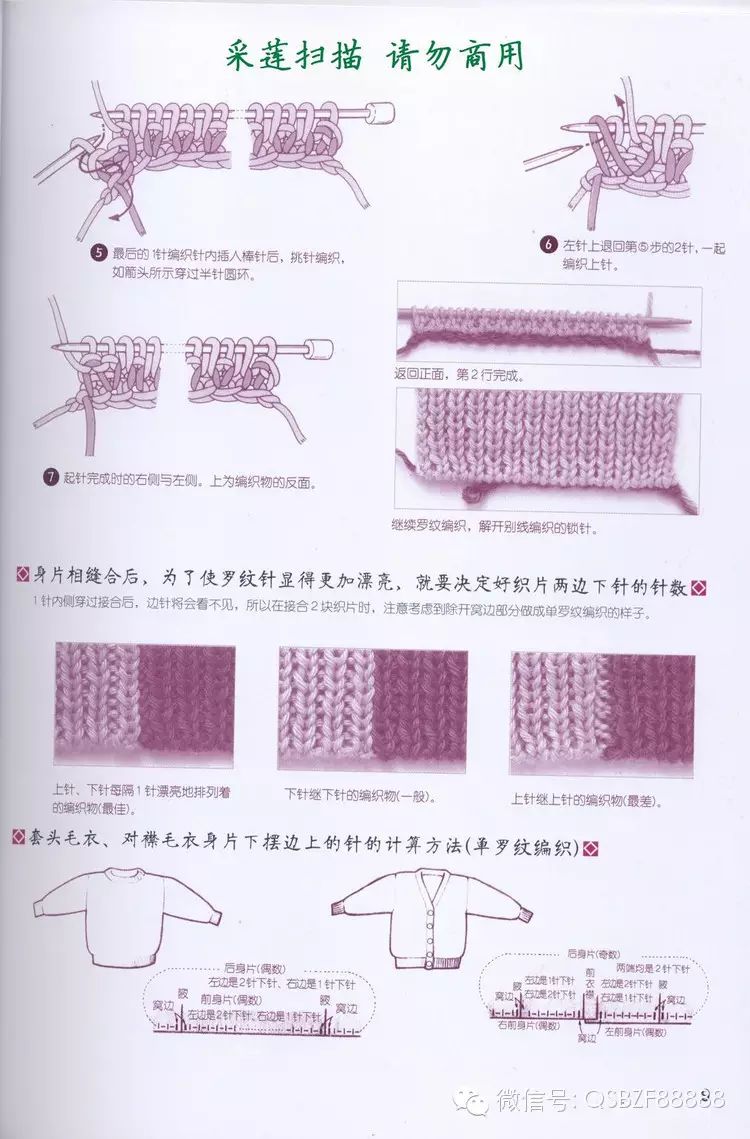 一步一步学织毛衣起针法