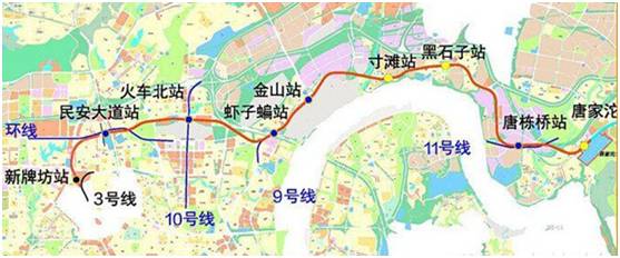 重庆轨道交通1到17号线全知道