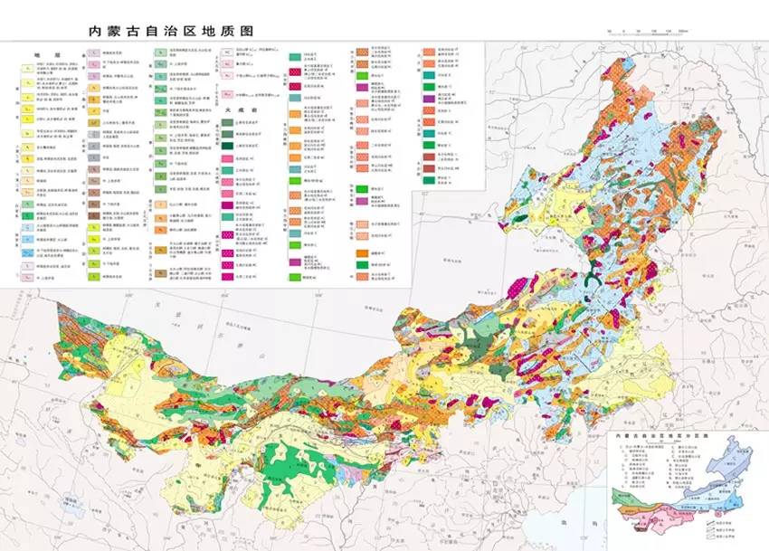 【重磅】中国各省高清地质大图(32幅)