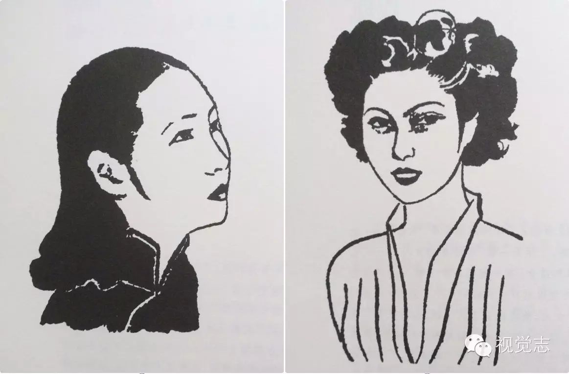 张爱玲将绘画发挥至极的地方是在她的小说中 她自写自画,几乎包揽了
