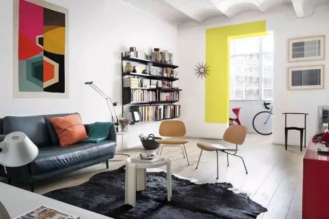 用缤纷的色块定制属于自己的活力居宅！