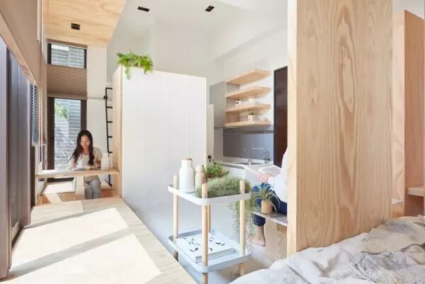 33㎡迷你超机能住宅，让有限空间获得最大功能！
