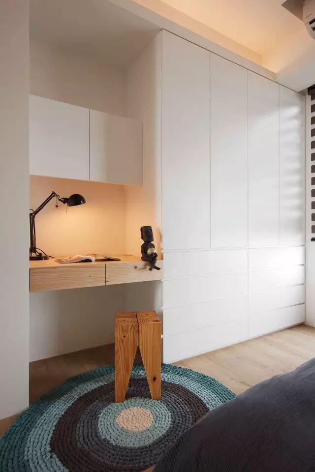 用原木打造的自然风家居，清新、简约温馨味十足！