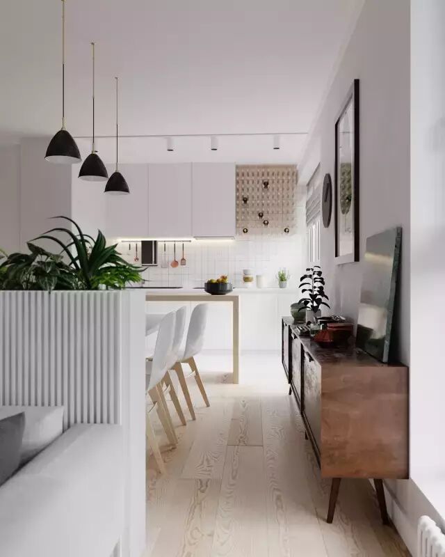 北欧风的居室设计，总能带来一股别致的情调！