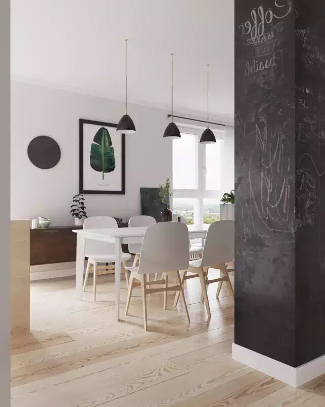 北欧风的居室设计，总能带来一股别致的情调！