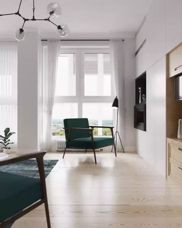 北欧风的居室设计，总能带来一股别致的情调！