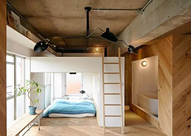 日本 67 平米公寓改造，一张长桌扮演了四种角色！