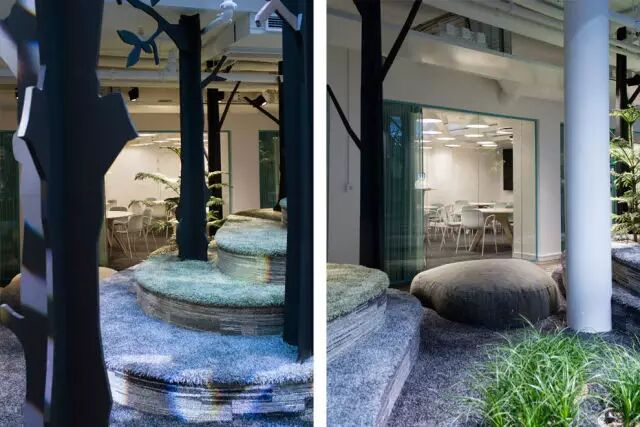 开发 Candy Crush 的公司，把办公室变成了森林！