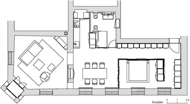工业风中的新艺术，斯洛文尼亚公寓设计！