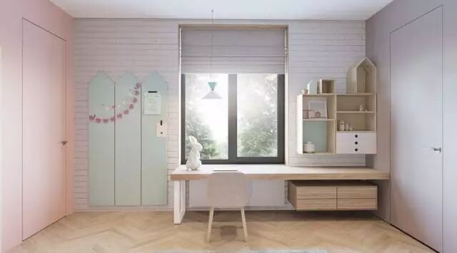 马卡龙色的空间跟夏天更配哦！