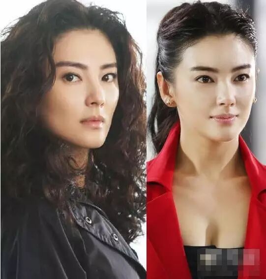 张雨绮、闫妮、李玟、刘涛 割双眼皮后才是真女神