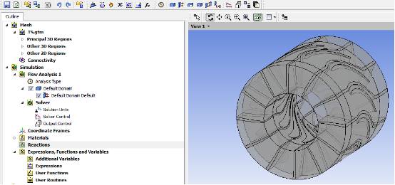 利用workbench实现涡轮叶片的建模与网格的图10