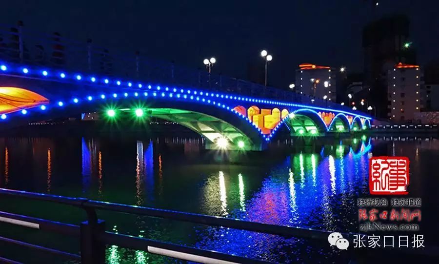 张家口清水河上的桥,即使天天见,也依然觉得很美