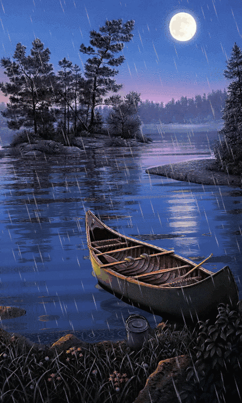 那角落 书画文化 无数个下雨的夜晚,点点雨滴敲打着窗台,这雨像是