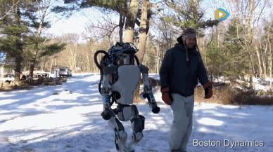 美国领先:Boston Dynamics 超级Atlas雙足機器人 & SpotMini機器狗